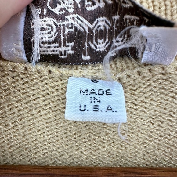 St John Size 8 Yellow Open Front Knit Cardigan - Picture 2 of 6